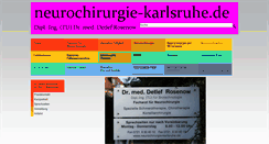 Desktop Screenshot of neurochirurgie-karlsruhe-online.de